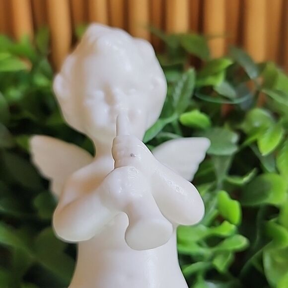 Vintage Japan Cherubims With Musucal Instruments Dickson Bisque Porcelain - Picture 10 of 12